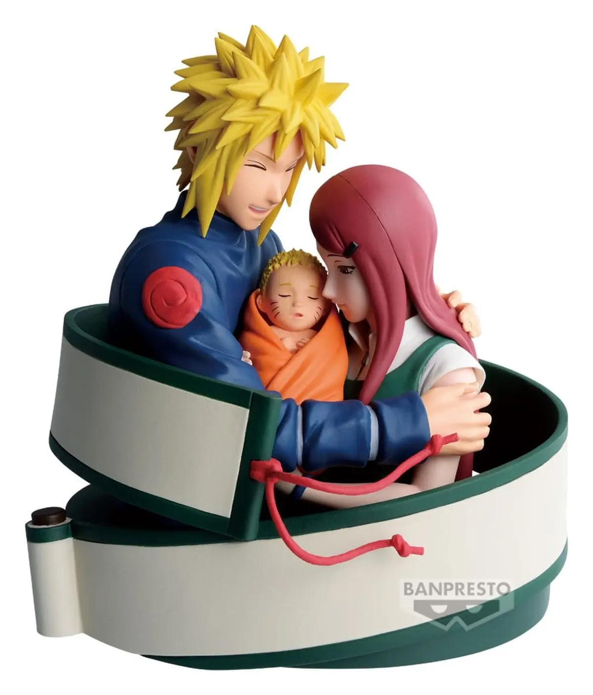 Naruto - Naruto 72 Series - Minato Namikaze, Kushina Uzumaki & Naruto Uzumaki - Imagen 1