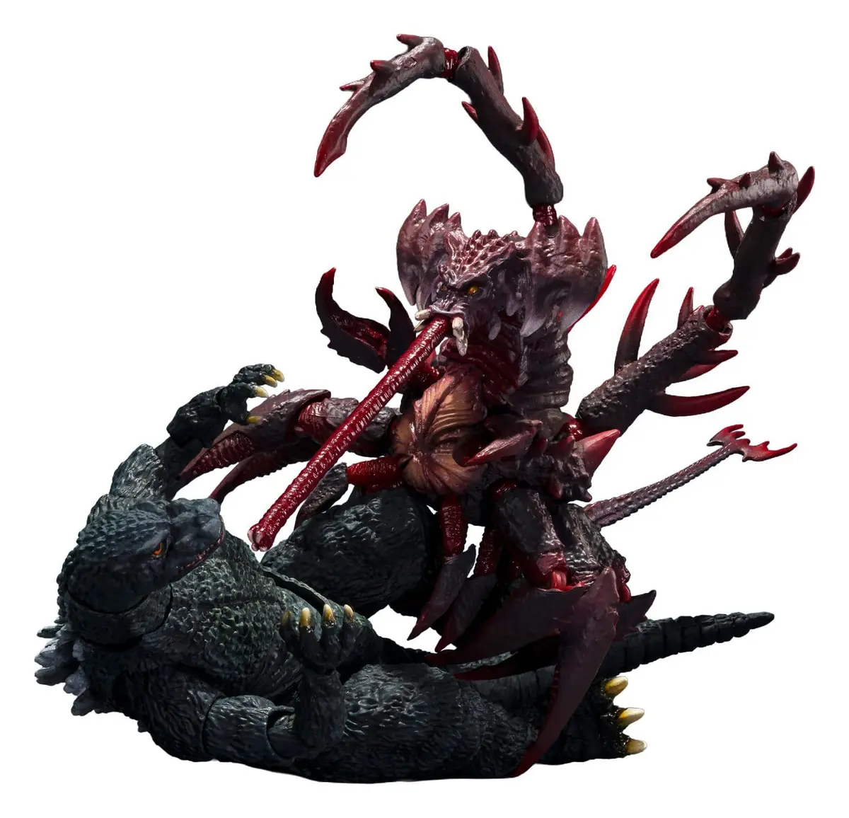 Godzilla - S.H.MonsterArts - Godzilla Jr. & Destoroyah (Flying Form) (Evolution Set) - Imagen 1