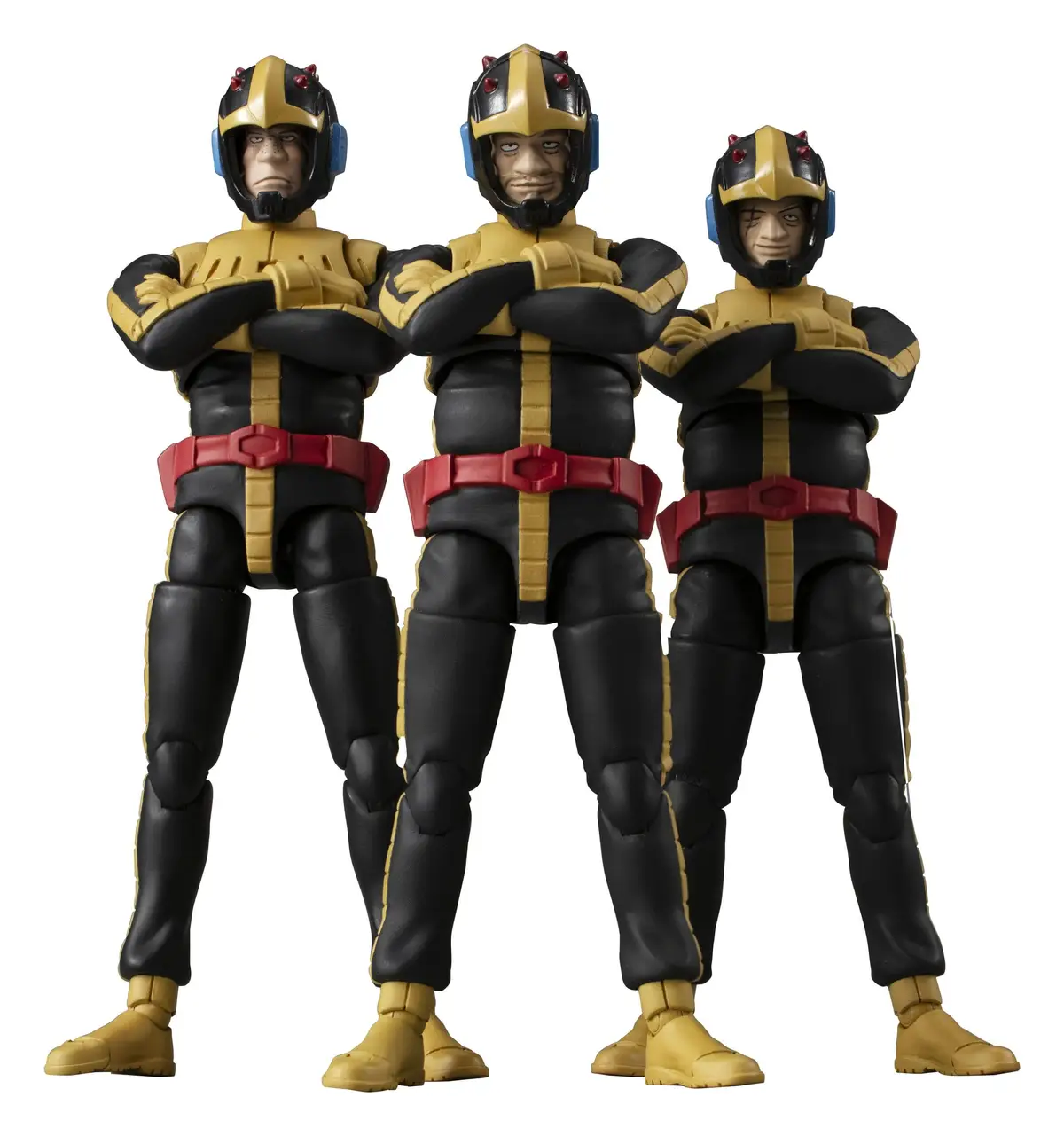 Mobile Suit Gundam - G.M.G. - Gaia, Ortega & Mash (Principality of Zeon's Black Tri-Stars Jet Stream Attack) (Set) - Imagen 1