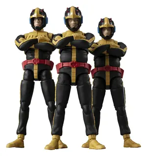 Mobile Suit Gundam - G.M.G. - Gaia, Ortega & Mash (Principality of Zeon's Black Tri-Stars Jet Stream Attack) (Set)