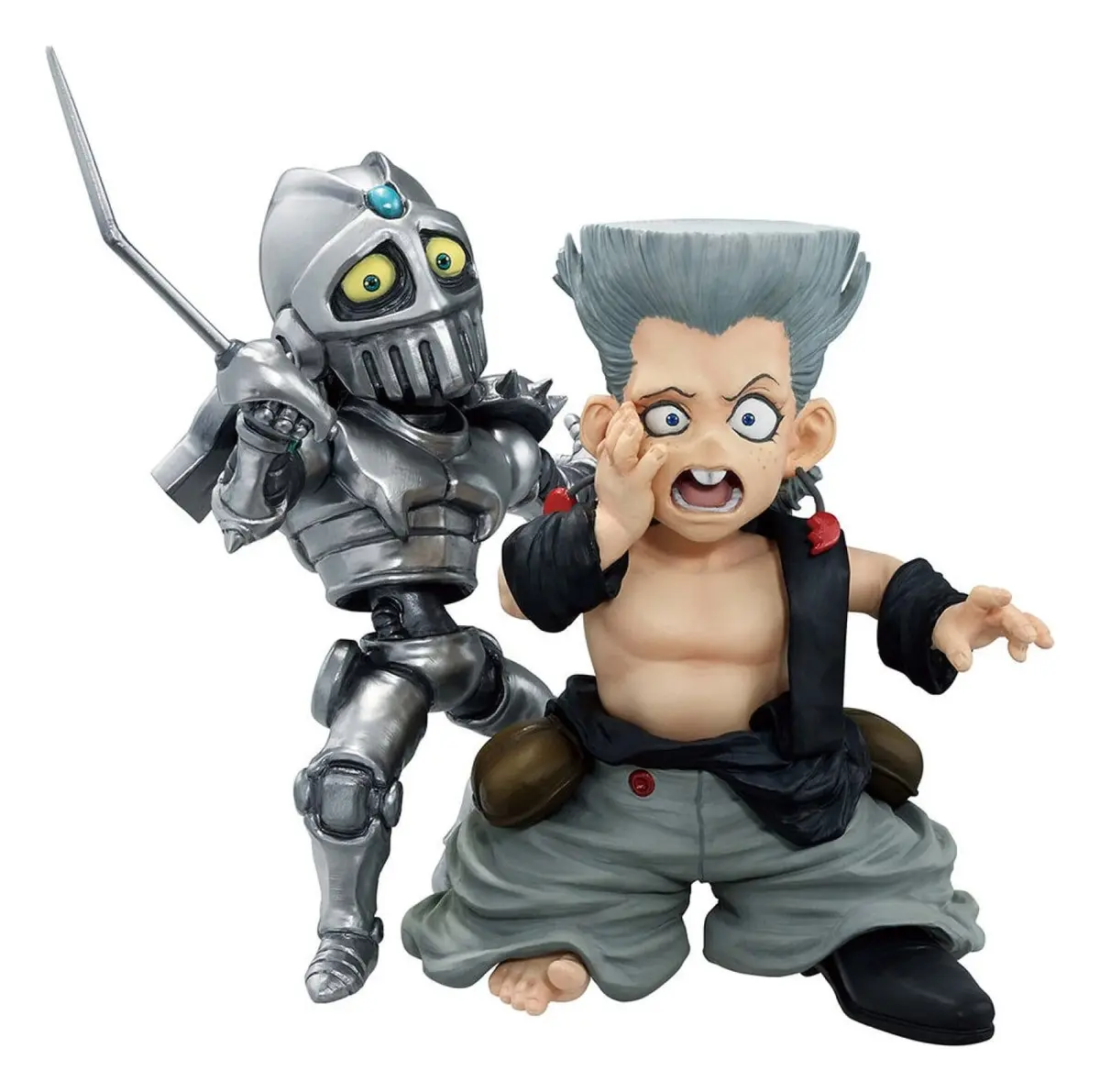 JoJo's Bizarre Adventure - Ichiban Kuji - Jean Pierre Polnareff (Kid) & Silver Chariot (Kid) - Figura de anime coleccionable - Foto principal