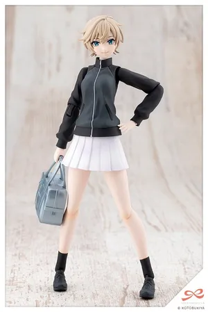 SOUSAI SHOJO TEIEN - Plastic Model Kit - Rui Saotome (Touhou High School Tracksuit) (Dreaming Style Midnight Onyx)