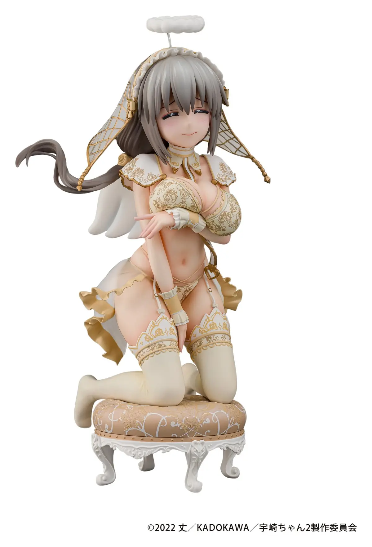 Uzaki-chan Wants to Hang Out! - Figura a Escala - Tsuki Uzaki (Angel Ver.) - Imagen 1