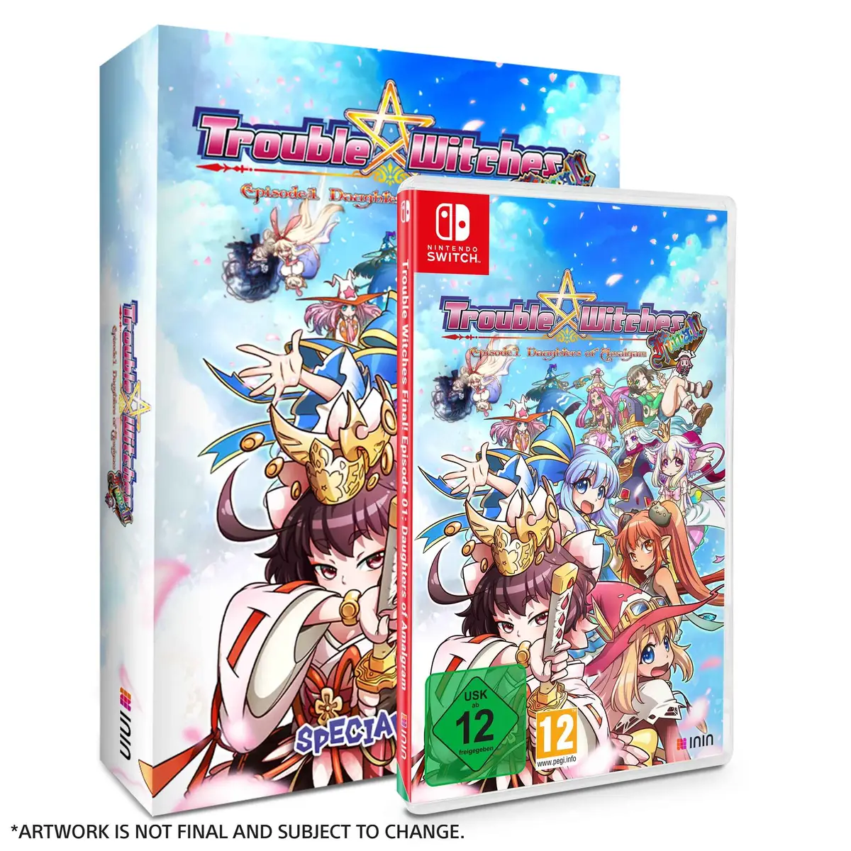 Trouble Witches FINAL! Episode 01 Daughters of Amalgam (Special Edition) (Switch) - Imagen 1