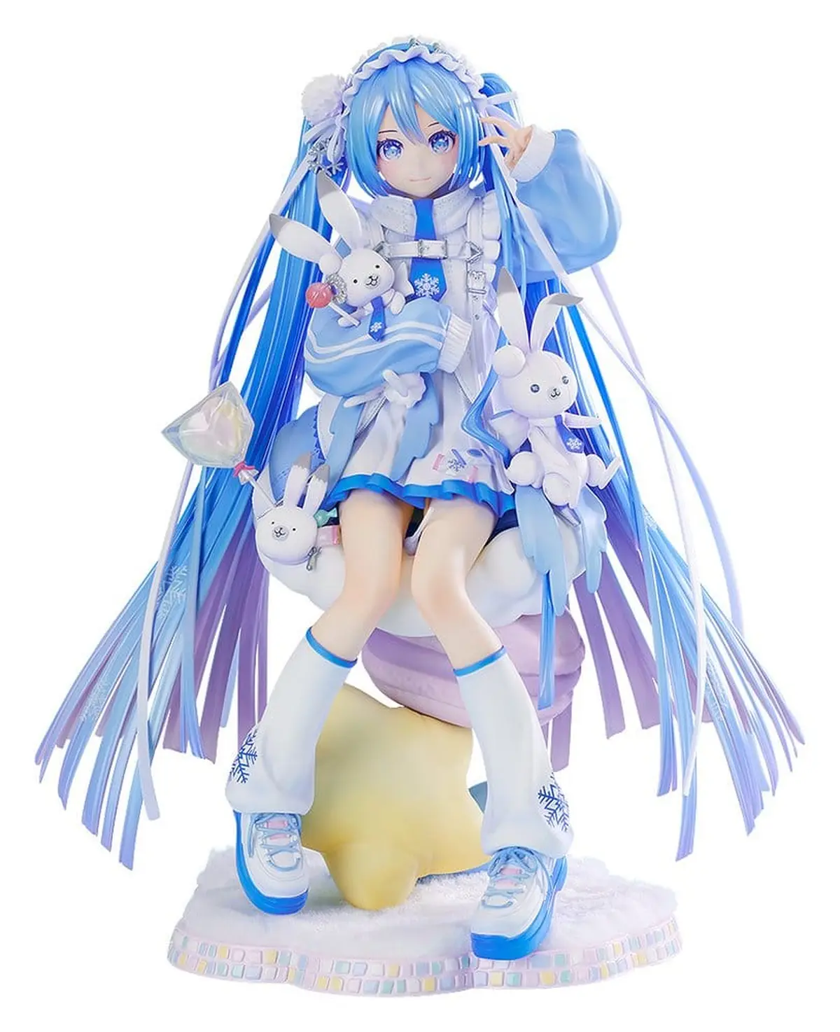 Character Vocal Series - Figura a Escala - Miku Hatsune (Snow) (Yukiiro Pop Ver.) - Imagen 1