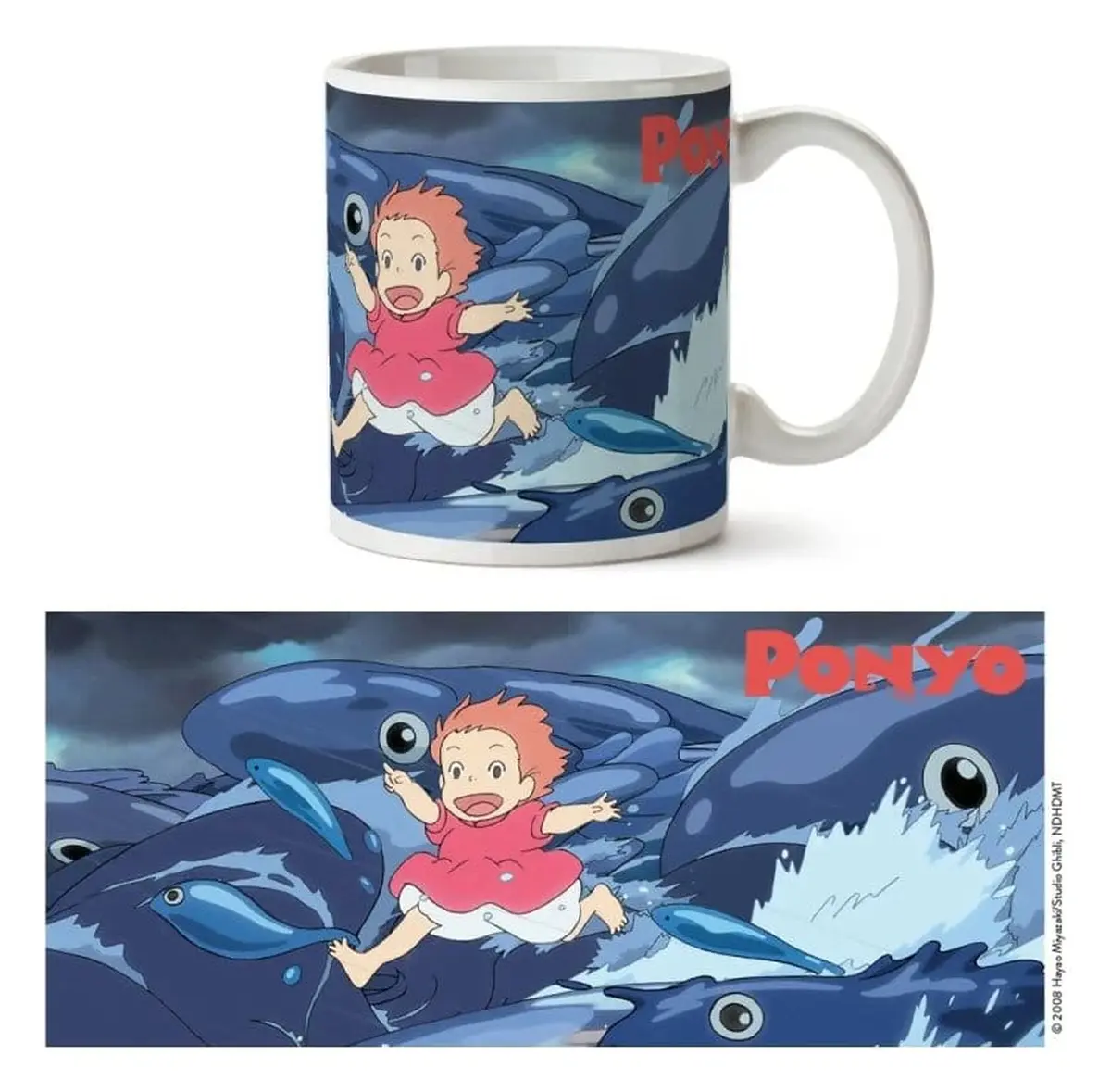 Ponyo - Tasse - Waves - Imagen 1