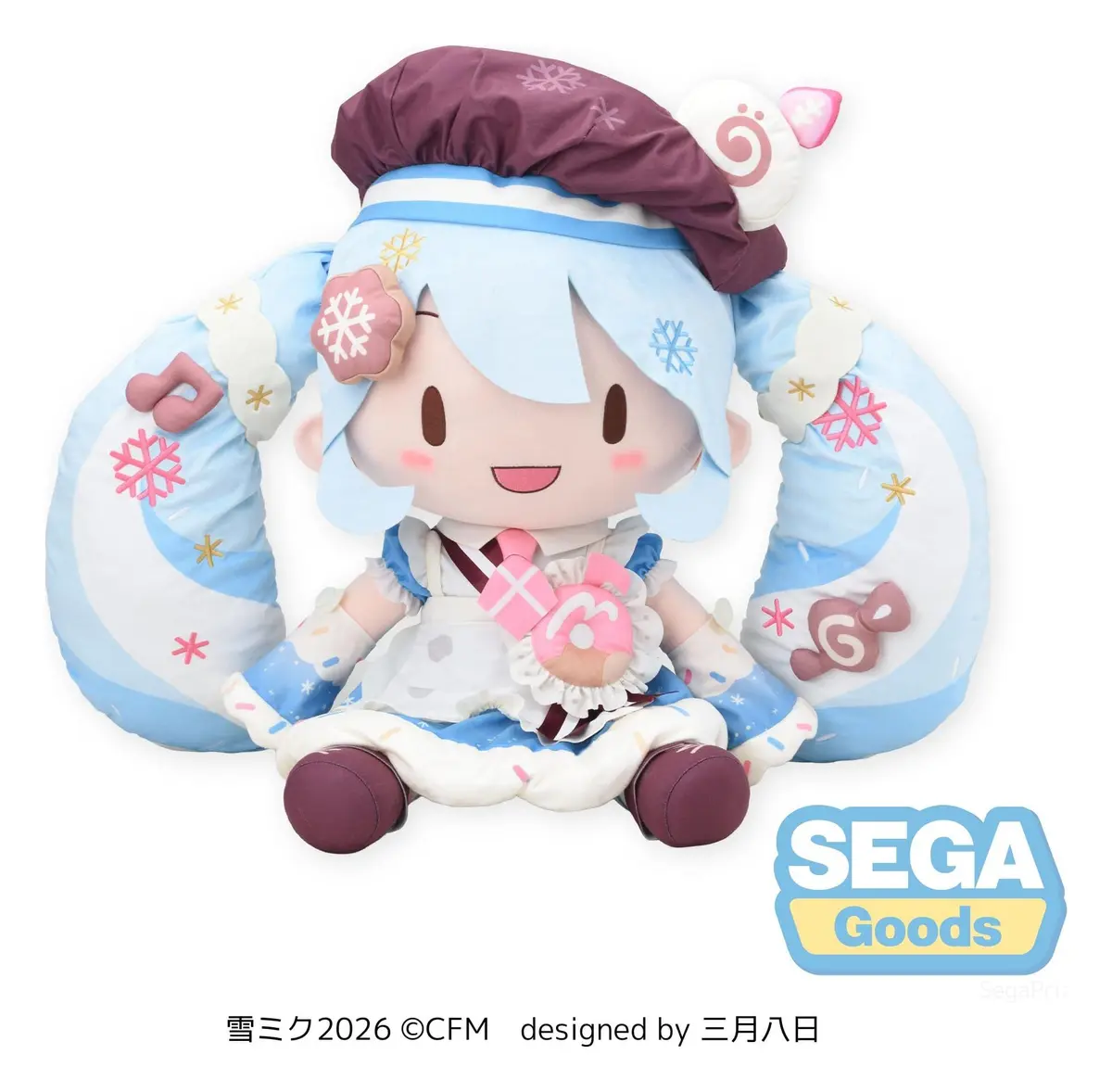 Character Vocal Series - Plush - Miku Hatsune (Snow Miku 2026) - Imagen 1