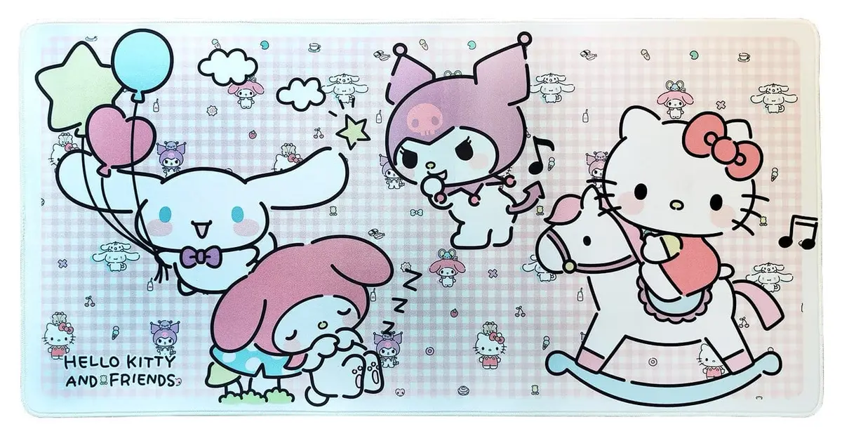 Sanrio - Mousepad - Hello Kitty & Friends Infant Style - Figura de anime coleccionable - Foto principal