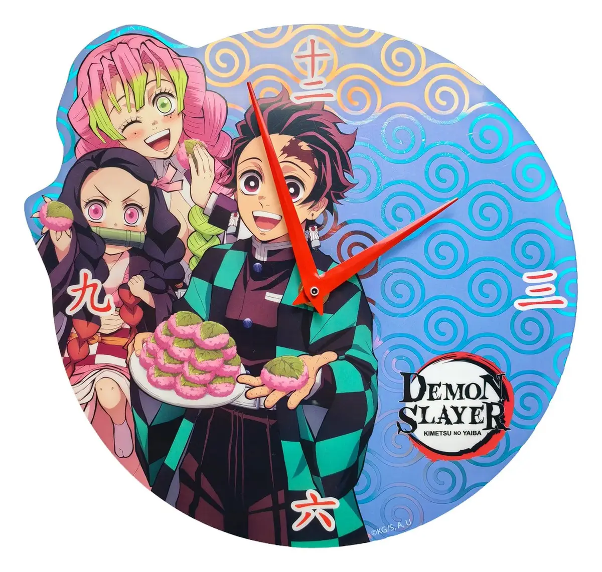 Demon Slayer - Wall Clock - Holographic - Figura de anime coleccionable - Foto principal