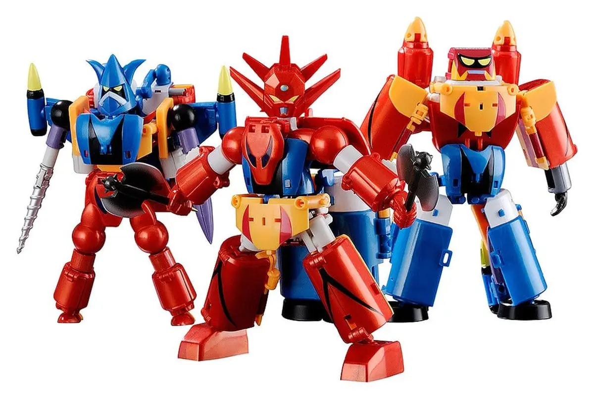 Getter Robo - Dynamic Change - Dragon, Liger & Poseidon - Imagen 1
