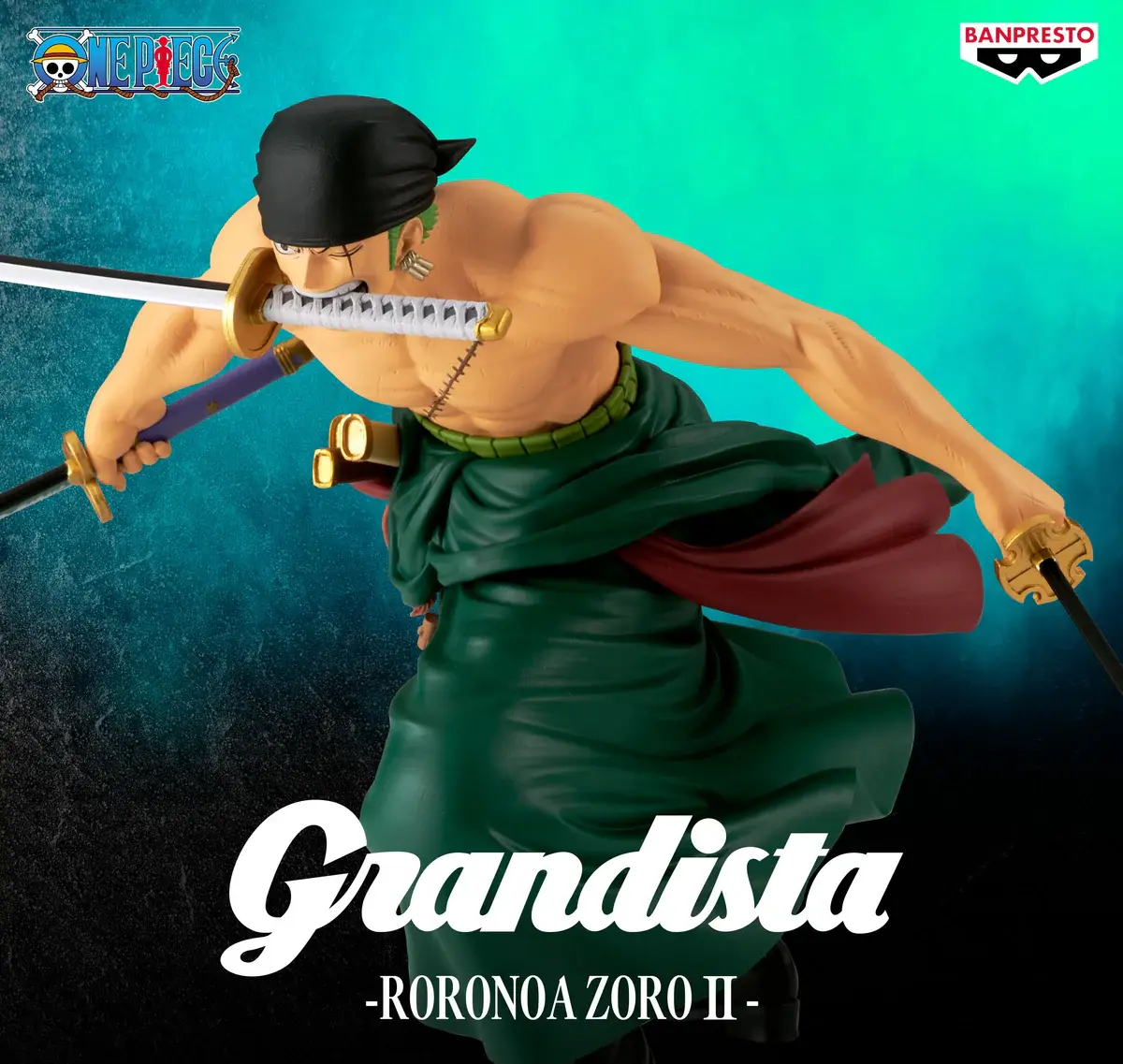 One Piece Grandista - Roronoa Zoro II Japanese Version - Imagen 1