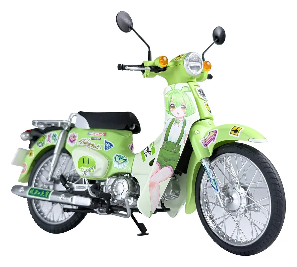 Tohoku Zunko - Plastic Kit - Honda Super Cub (Zundamon Edition) - Imagen 1