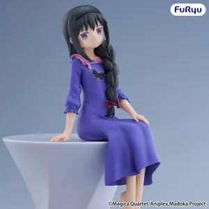 Puella Magi Madoka Magica - Noodle Stopper Figure - Homura Akemi (Nightwear)