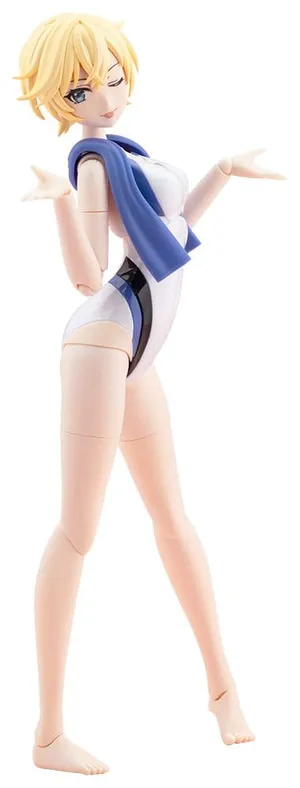 SOUSAI SHOJO TEIEN - Plastic Model Kit - Rui Saotome (Touou High School Competitive Swimsuit) (Dreaming Style White Dolphin)