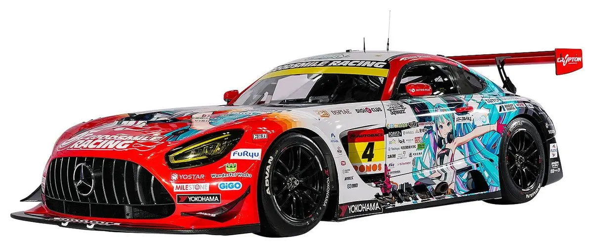 Character Vocal Series - Miniature Car - Good Smile Hatsune Miku AMG (2026 Presentation Ver.) - Imagen 1