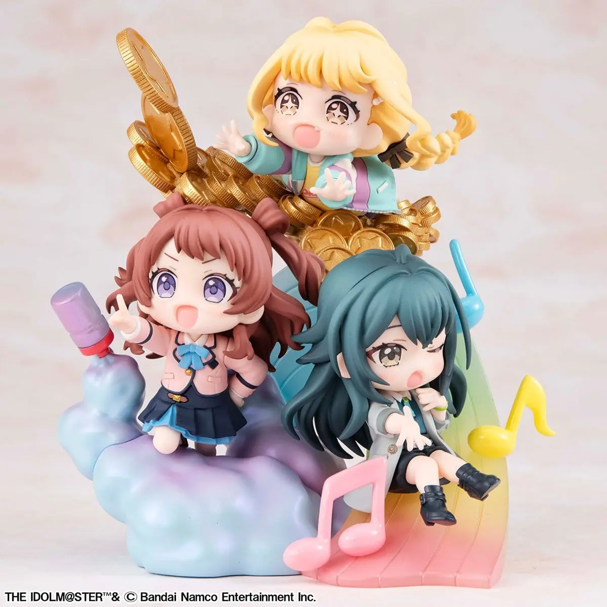 Idolmaster - FigUnity - Kotone Fujita, Saki Hanami & Temari Tsukimura - Imagen 1