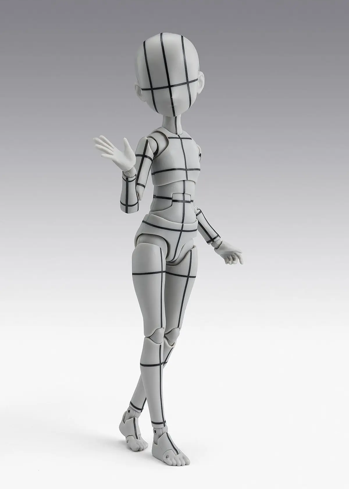 Figuarts - S.H.Figuarts - Body-chan (Wireframe) (Ken Sugimori Edition) (Gray Color Ver.) - Imagen 1