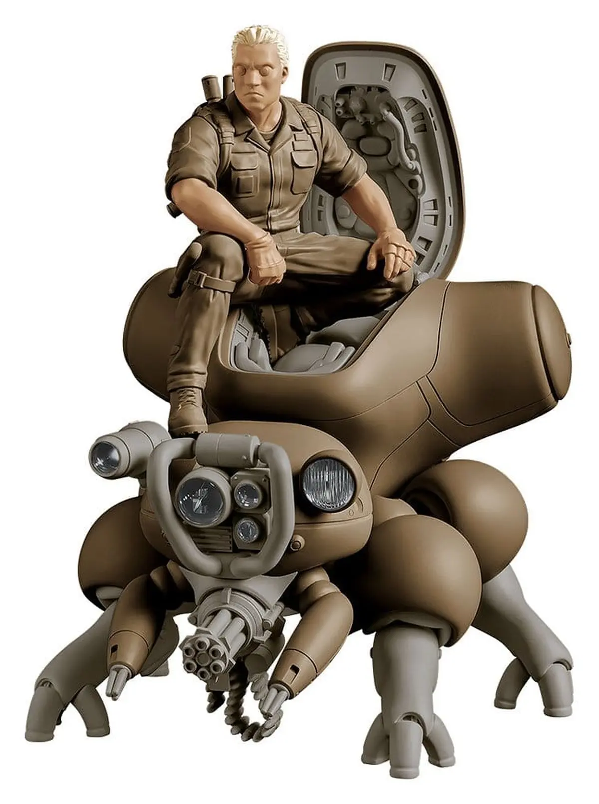 Ghost in the Shell - PLAMAX - Bato Buttetsu & Fuchikoma - Imagen 1
