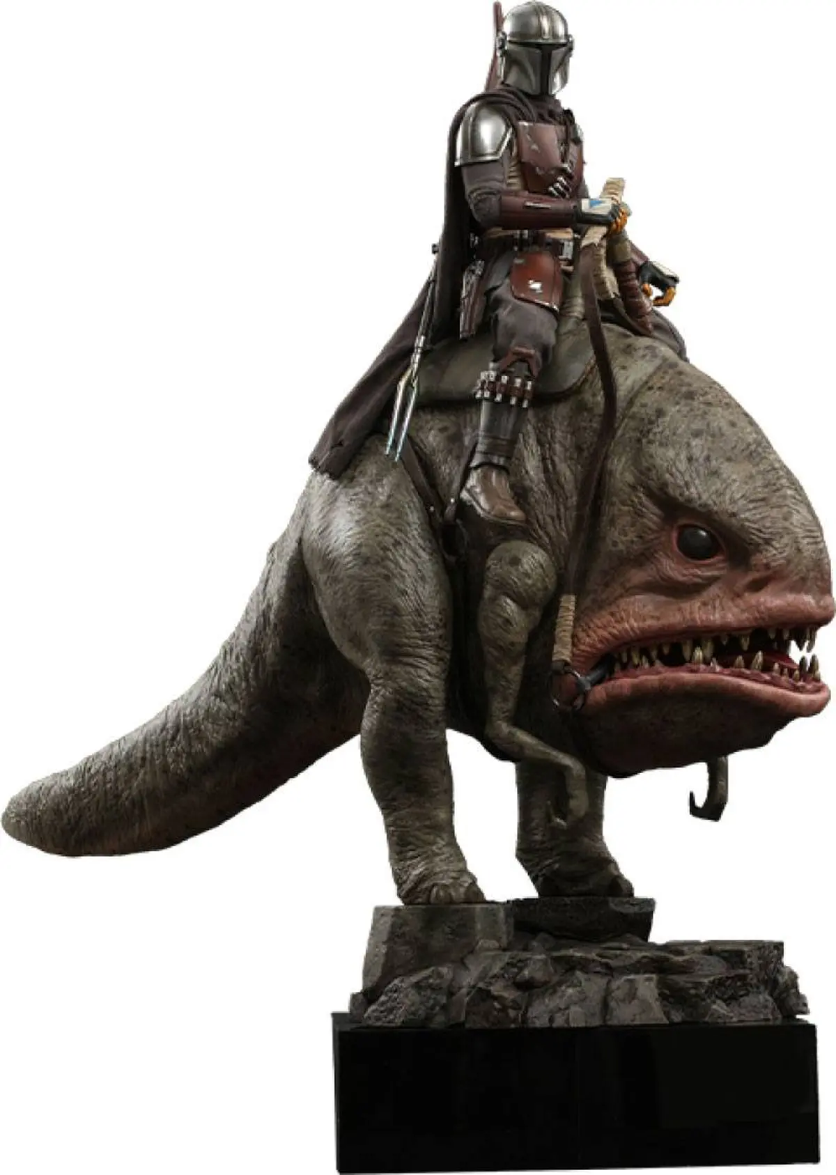 Star Wars - Figura de Accion a Escala - The Mandalorian & Blurrg - Imagen 1