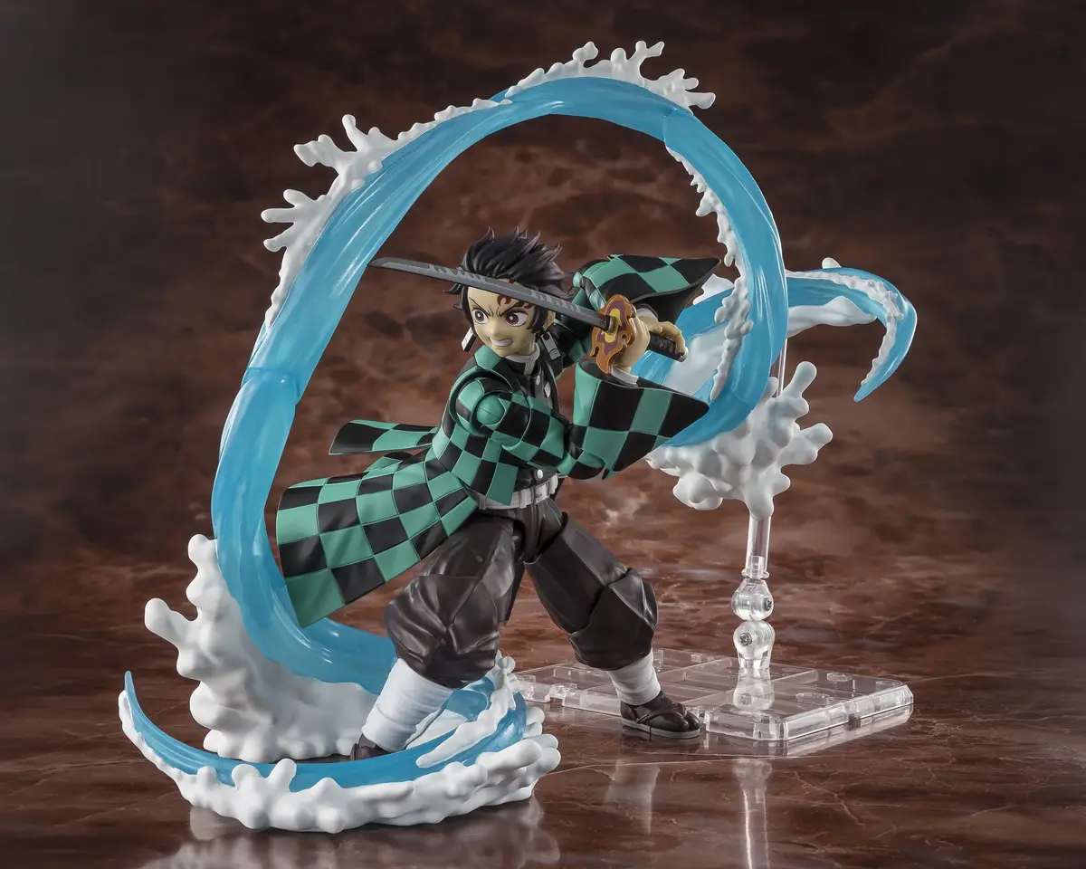 Demon Slayer - S.H.Figuarts Accesorios - Tanjiro Kamado & Giyu Tomioka Water Breathing Option Parts Set - Imagen 1