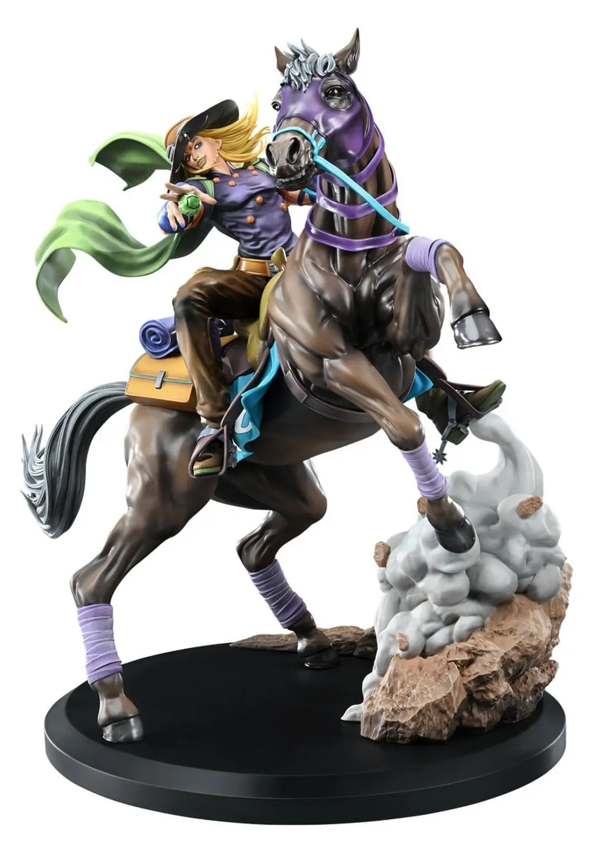 JoJo's Bizarre Adventure - Super Figure Art Collection - Gyro Zeppeli & Valkyrie - Imagen 1
