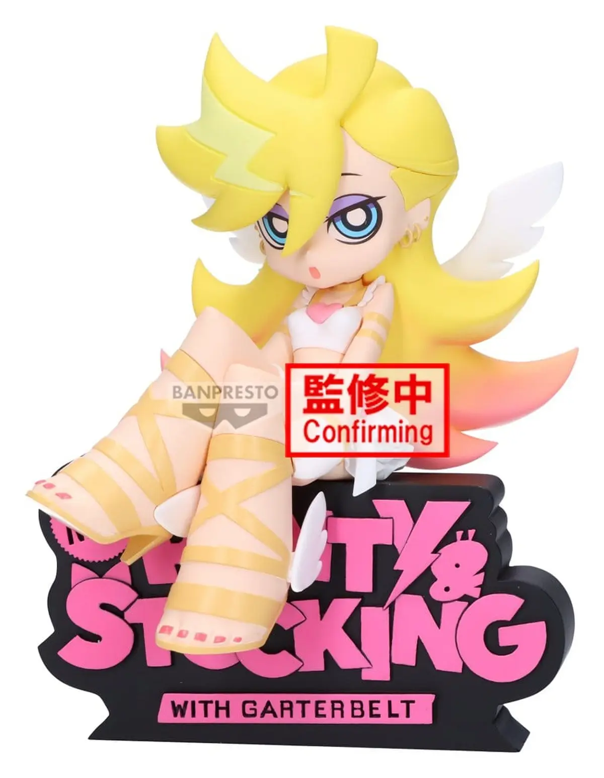 Panty & Stocking - Monitor Top Figure - Panty Anarchy (Angel ver.) - Imagen 1