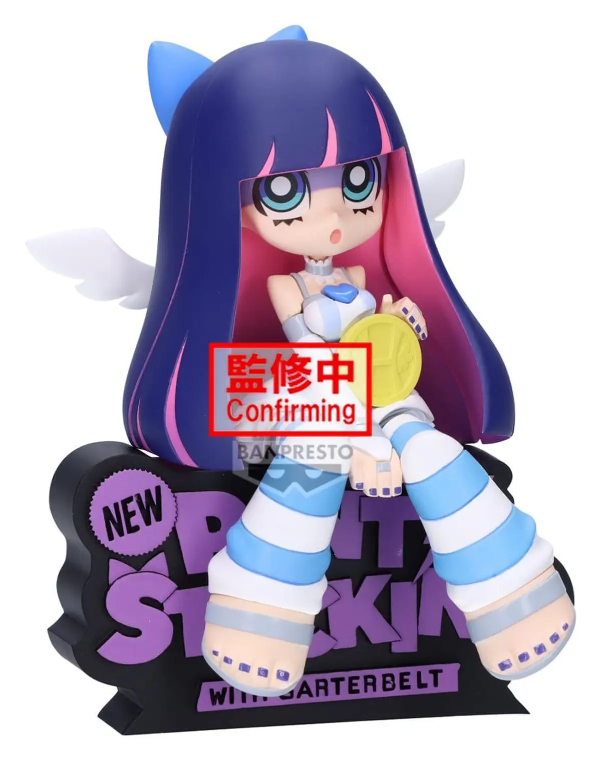 Panty & Stocking - Monitor Top Figure - Stocking Anarchy (Angel ver.) - Imagen 1