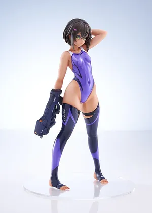 ARMS NOTE - Figura a Escala - Buchou-chan of the Swimming Club (Purple Swimsuit Ver.)