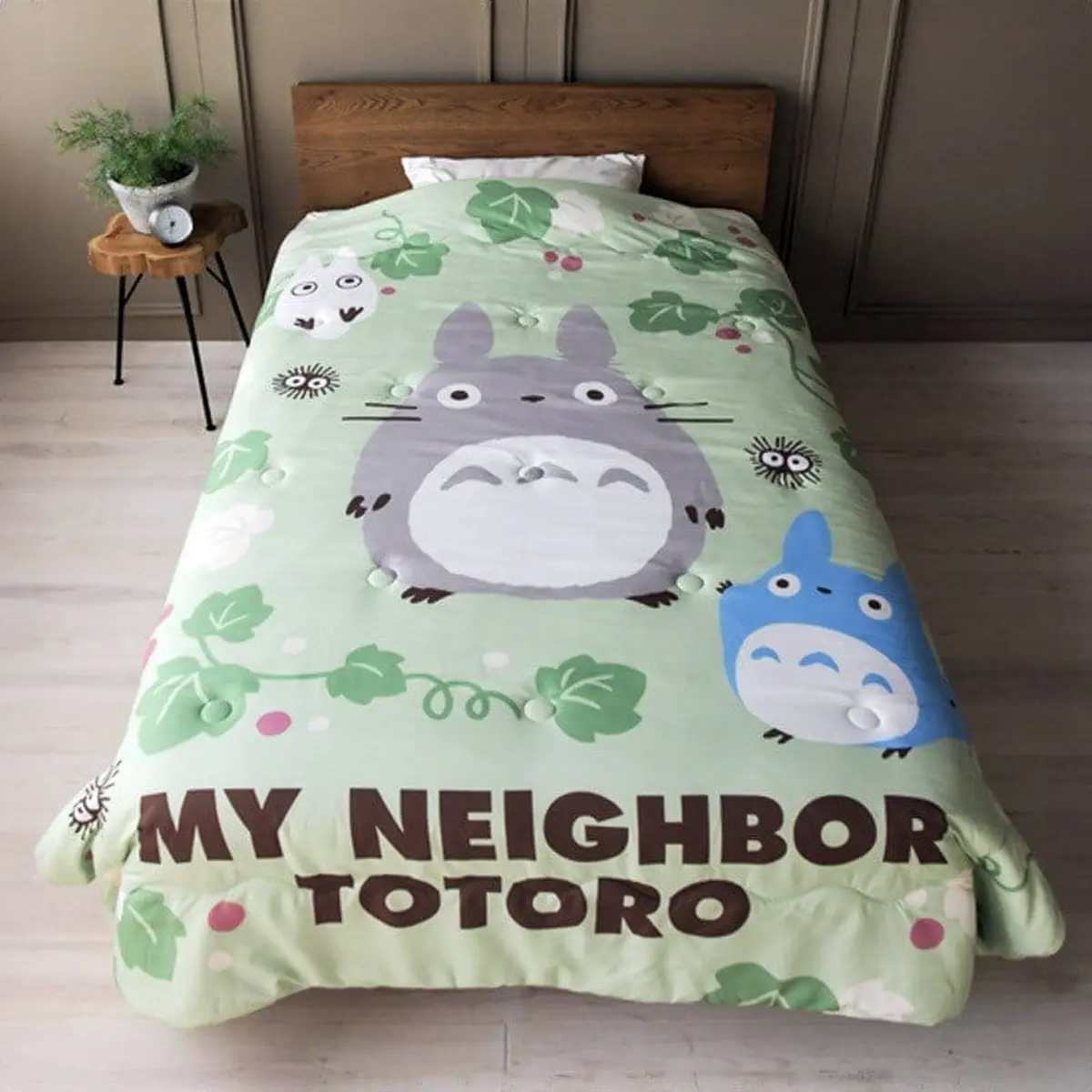 Mein Nachbar Totoro - Comforter - Totoro Green Leaf imagen principal