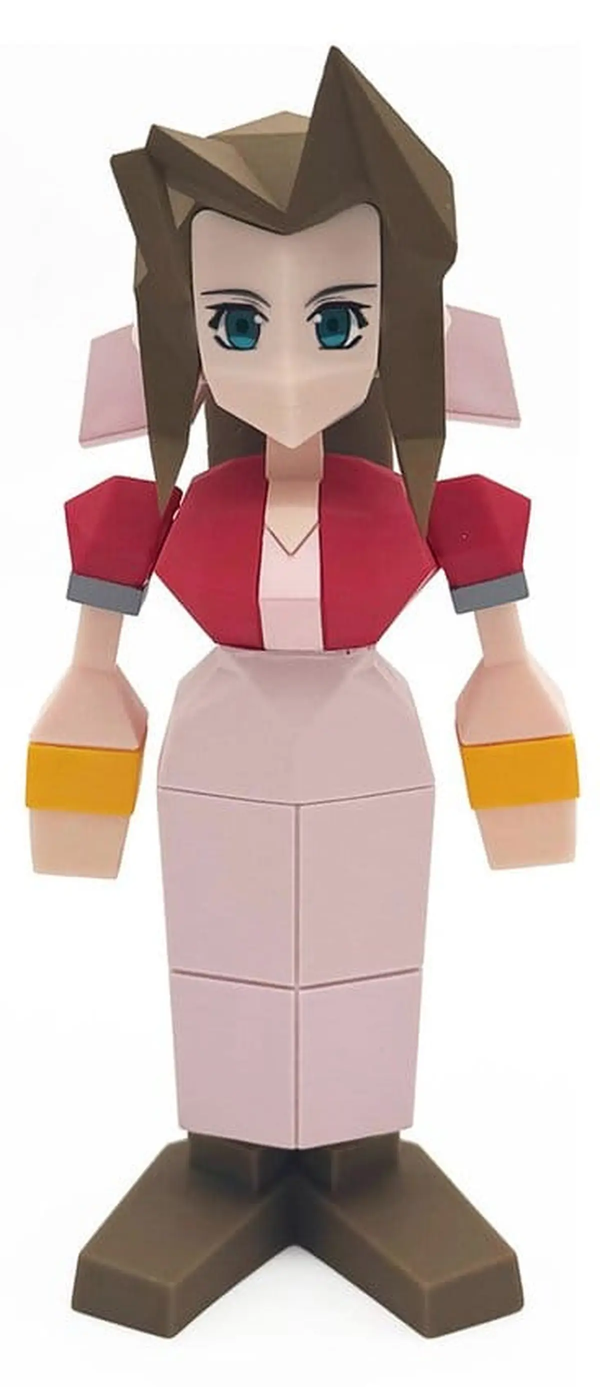 Final Fantasy VII - Polygon Soft Vinyl Figure - Aerith Gainsborough - Imagen 1