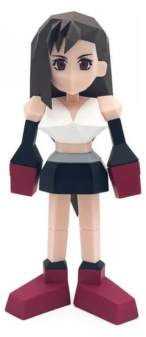 Final Fantasy VII - Polygon Soft Vinyl Figure - Tifa Lockhart