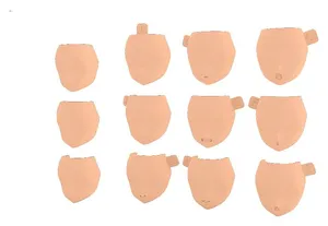 Megami Device - Plastic Model Kit Zubehor - M.S.G Face Set Buster Doll (Skin Color D)