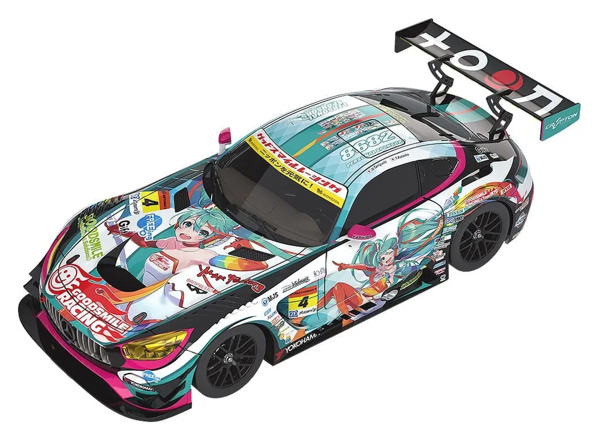 Character Vocal Series - Miniature Car - Good Smile Hatsune Miku AMG (2016 SUPER GT Ver.) - Imagen 1