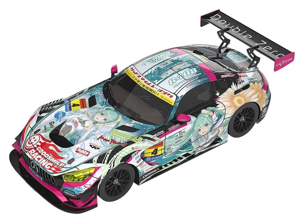 Character Vocal Series - Miniature Car - Good Smile Hatsune Miku AMG (2017 SUPER GT Ver.) - Imagen 1