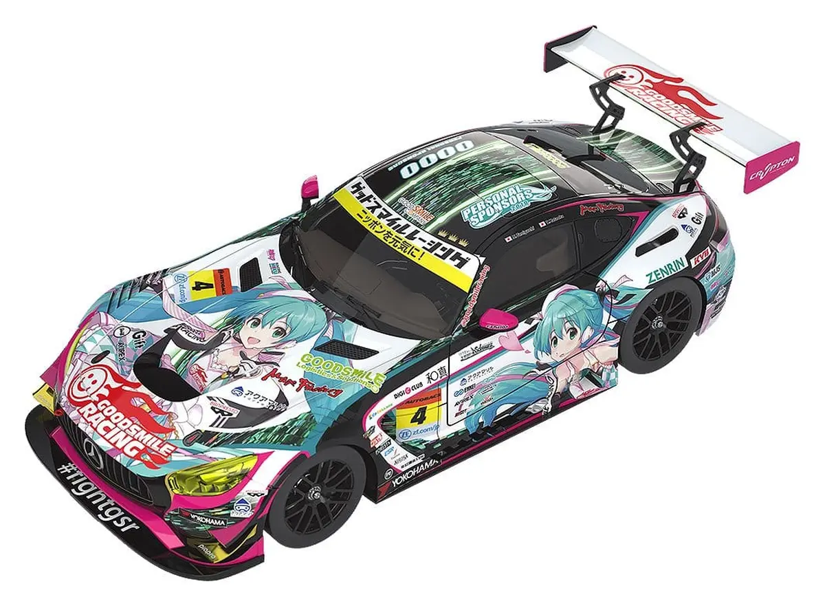 Character Vocal Series - Miniature Car - Good Smile Hatsune Miku AMG (2019 SUPER GT Ver.) - Imagen 1