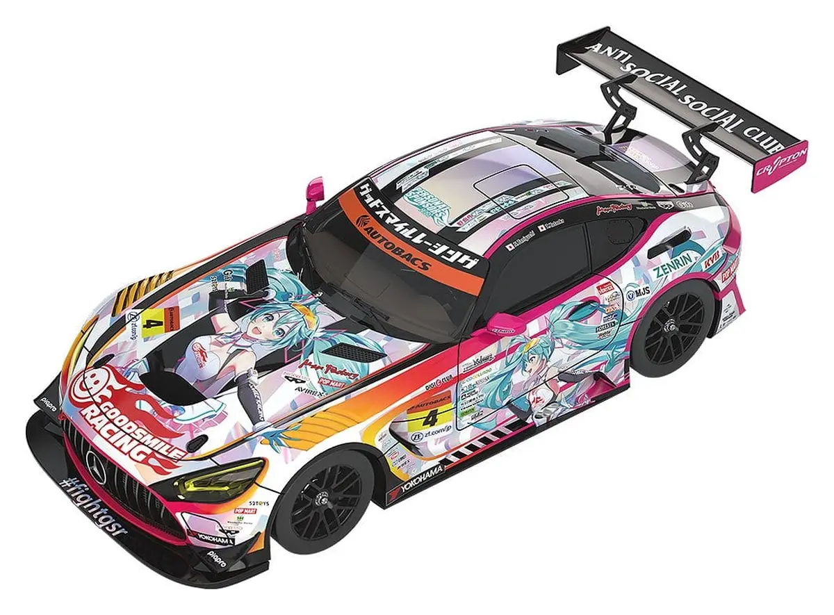 Character Vocal Series - Miniature Car - Good Smile Hatsune Miku AMG (2021 SUPER GT Round 5 Ver.) - Imagen 1