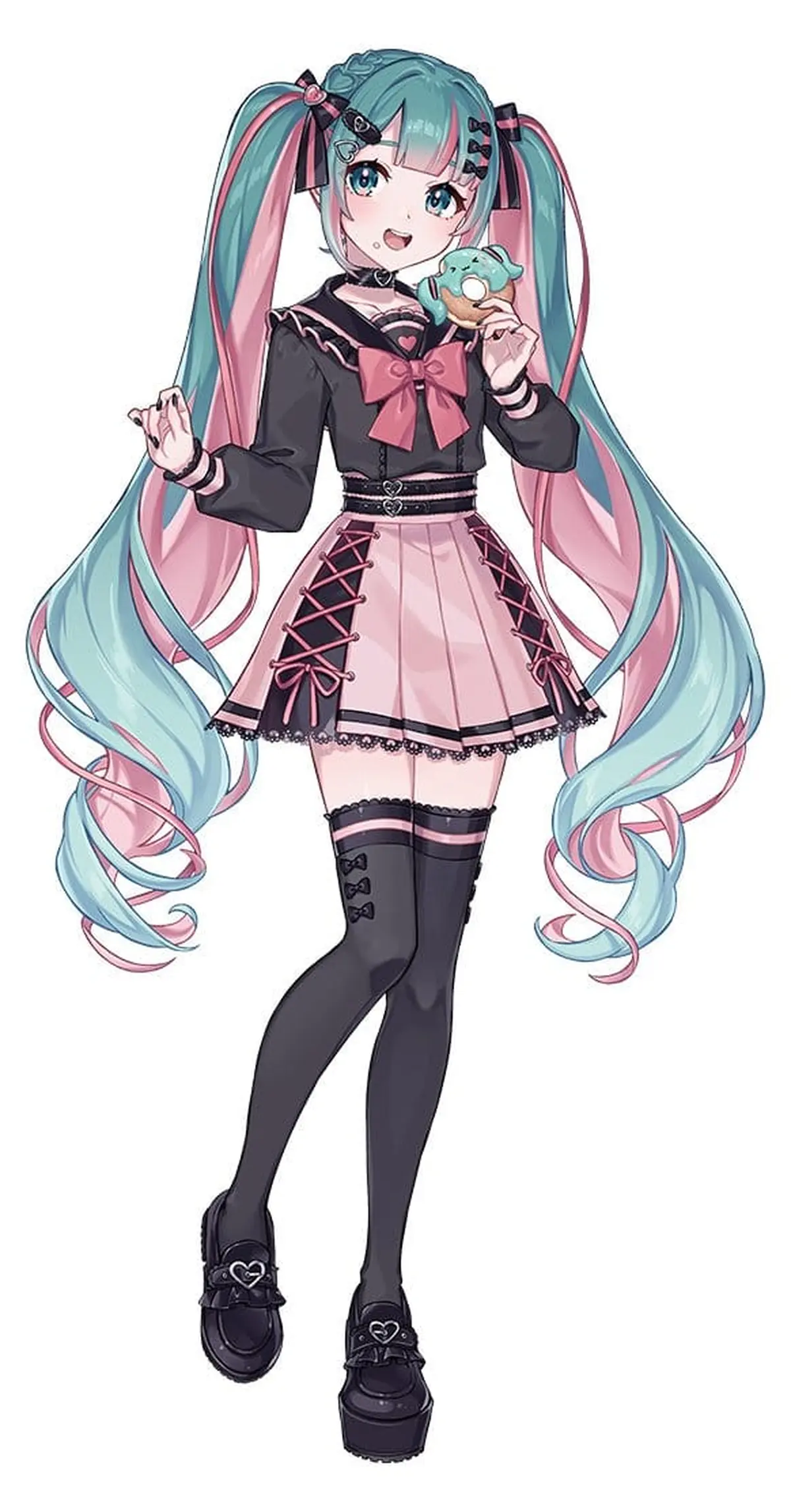 Character Vocal Series - FuRyu Kuji - JK Life Kawaii Food Meguri - Miku Hatsune (Yamikawa Life) - Figura de anime coleccionable - Foto principal