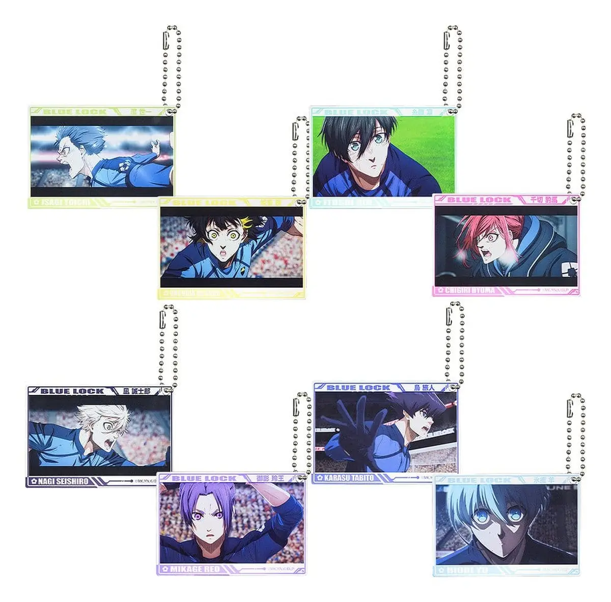 Blue Lock - Acrylic Keychain - Box - Imagen 1