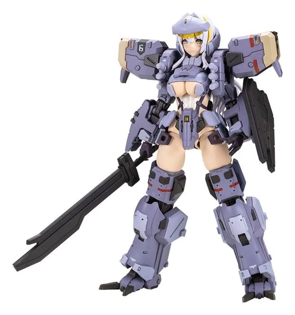 Front Mission - Plastic Model Kit - Zenith Girl (Gray Ver.) - Imagen 1