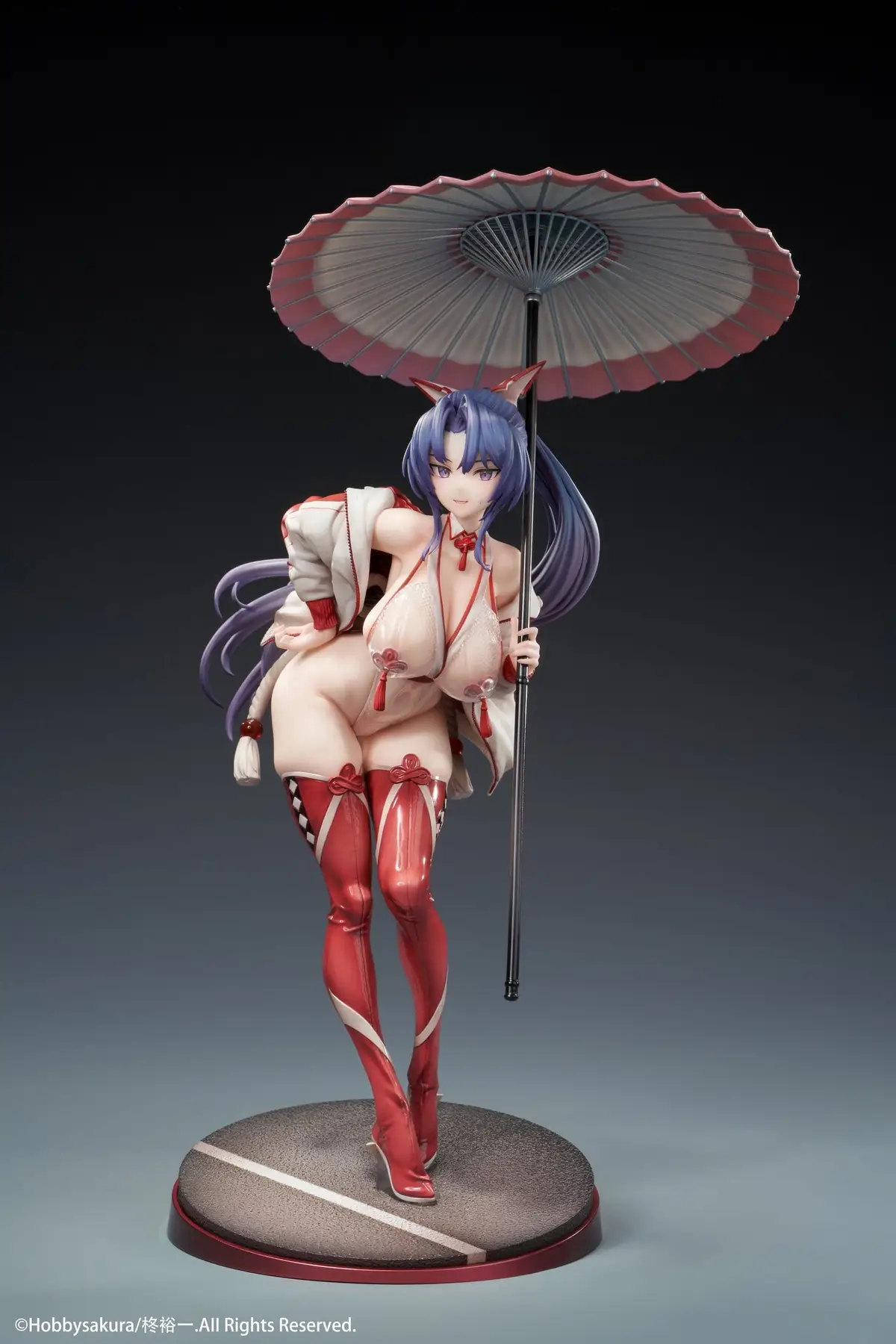 Yuuichi Hiiragi - Figura a Escala - Miko; Kansaki Sakura (Race Queen Ver.) (Deluxe Edition) - Imagen 1