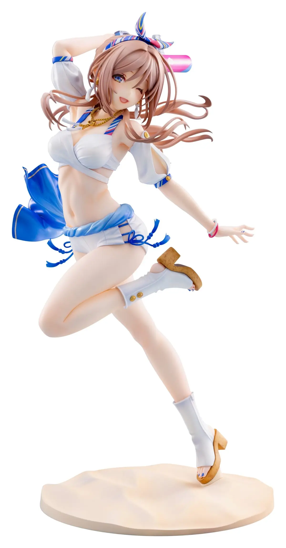 Idolmaster - Figura a Escala - Rinami Himesaki (Kimi to Semi Blue Ver.) (Bonus) - Imagen 1