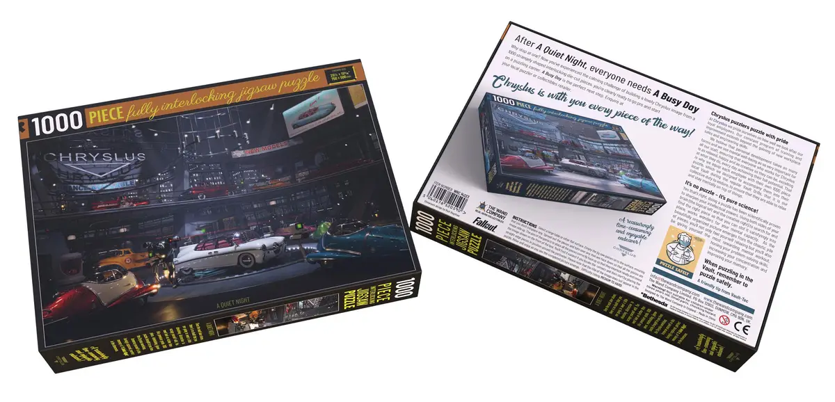 Fallout - Chryslus Showroom Puzzle - A Quiet Night - Figura de anime coleccionable - Foto principal
