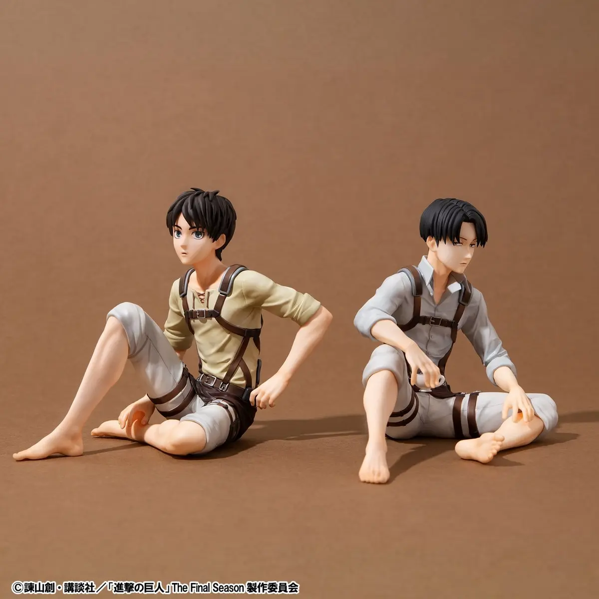 Attack on Titan - G.E.M. Series - Eren Yeager & Levi Ackerman (Palm Size) (Set) - Imagen 1