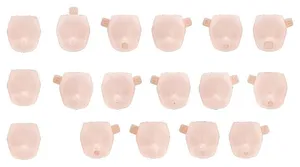 Megami Device - Plastic Model Kit Zubehor - M.S.G 10 Face Set PUNIMOFU 01 (Skin Color B)