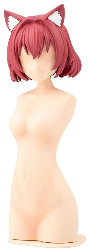 SOUSAI SHOJO TEIEN - Plastic Model Kit Zubehor - Arranged Wigs Animal Ears Messy Bob (Cat)