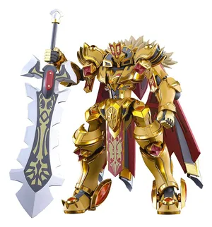 Knight's & Magic - MODEROID - Goldleo (Royal Metallic Ver.)