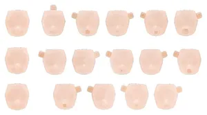 Megami Device - Plastic Model Kit Zubehor - M.S.G 10 Face Set PUNIMOFU 01 (Skin Color C)