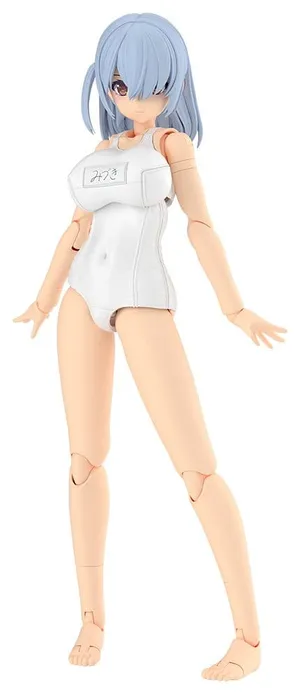 FRAME ARMS GIRL - Plastic Model Kit - Mizuki (School Swimsuits White Ver.)