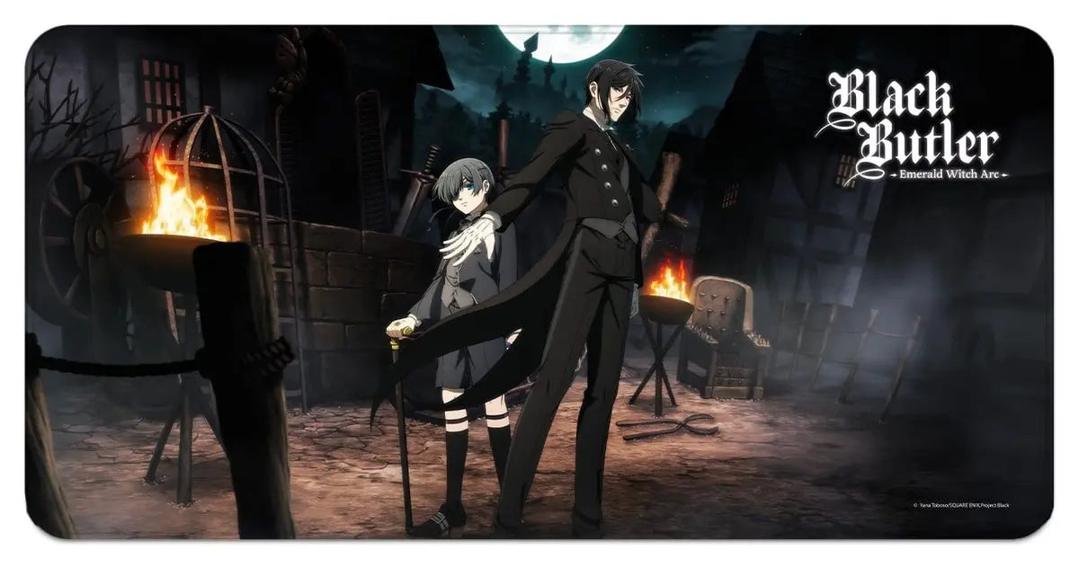 Black Butler - Mousepad - Sebastian Michaelis & Ciel Phantomhive - Figura de anime coleccionable - Foto principal