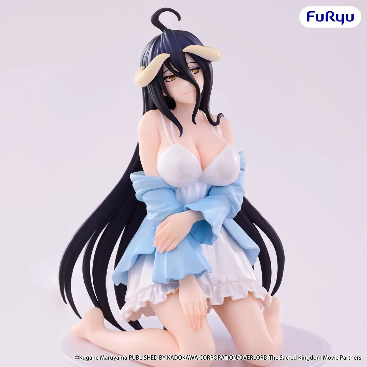 Overlord - Noodle Stopper Figure - Albedo (Loungewear) (Pearl White ver.) - Imagen 1